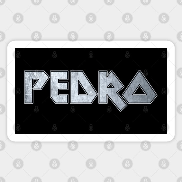 Heavy metal Pedro Sticker by KubikoBakhar